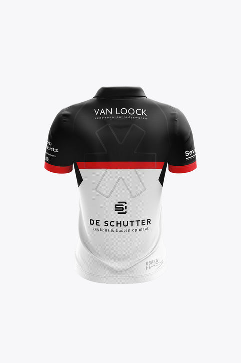 Blackbirds Kids Polo Jersey - Black/Red/White Blackbirds Kids Polo Jersey - Black/Red/White