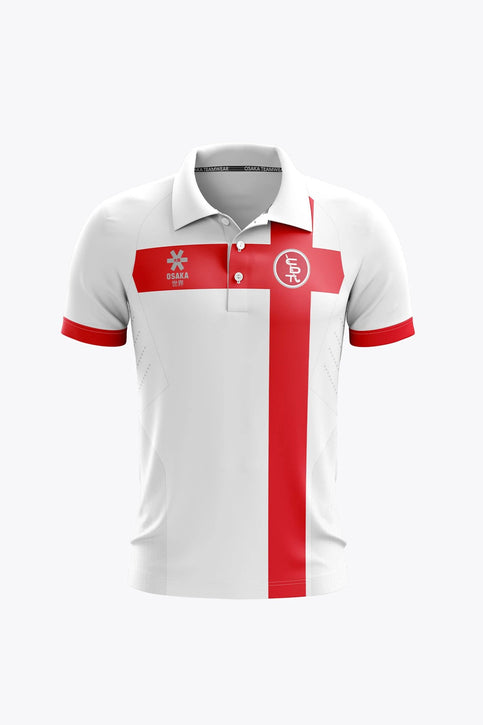 CD Terrassa Women Polo Jersey - White CD TERRASSA CD Terrassa Women Polo Jersey - White - Sports Uniforms Training Range