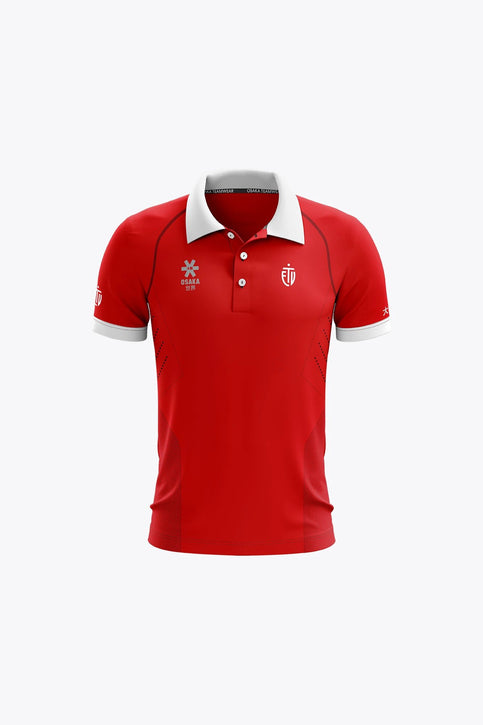 ETV Kids Polo Jersey - Red ETV ETV Kids Polo Jersey - Red - Sports Uniforms Training Range