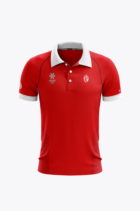 ETV Women Polo Jersey - Red ETV Women Polo Jersey - Red