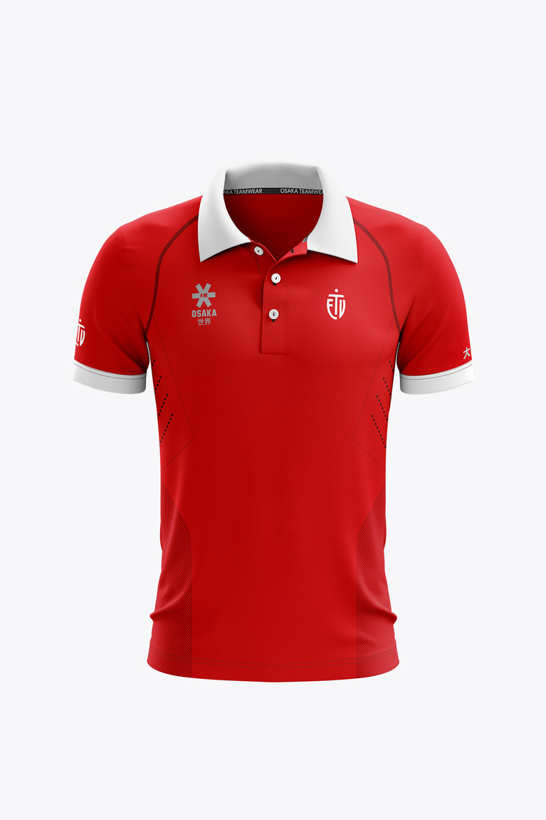 ETV ETV Women Polo Jersey - Red - Sports Uniforms Training Range