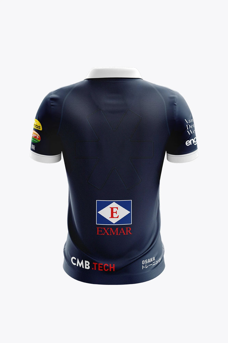 Gantoise Gantoise Men Polo Jersey - Navy - Sports Uniforms Training Range