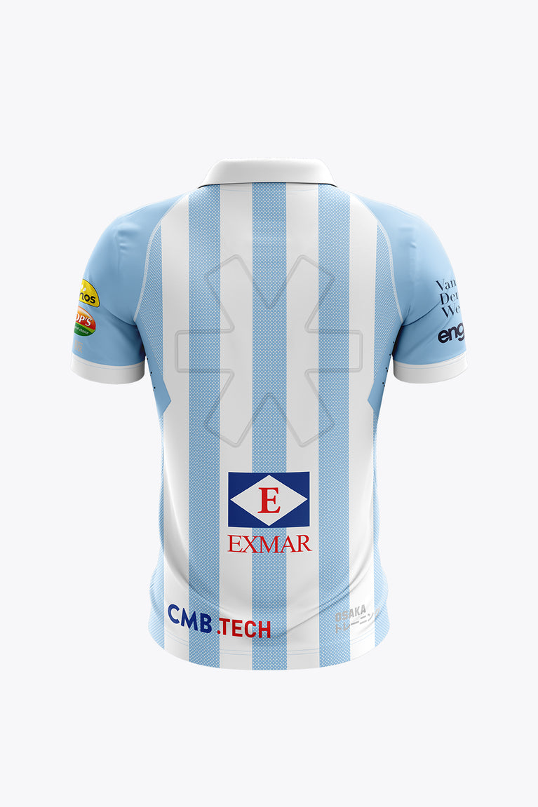 Gantoise Women Polo Jersey - Blue / White