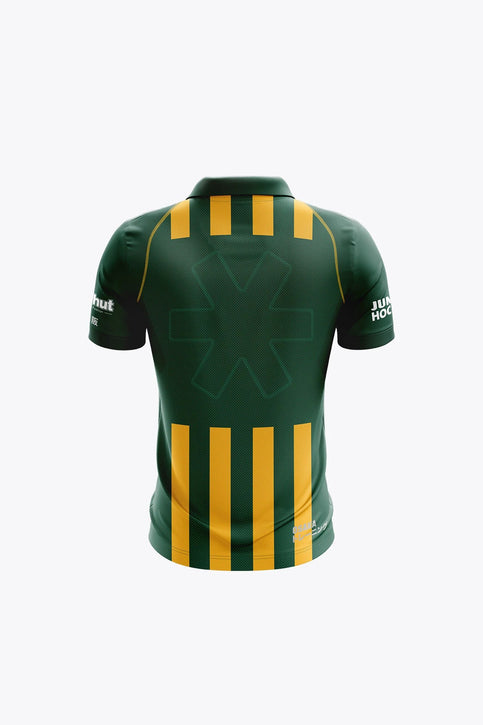 HDM Deshi Polo Jersey - Green / Yellow HDM HDM Deshi Polo Jersey - Green / Yellow - Sports Uniforms Training Range