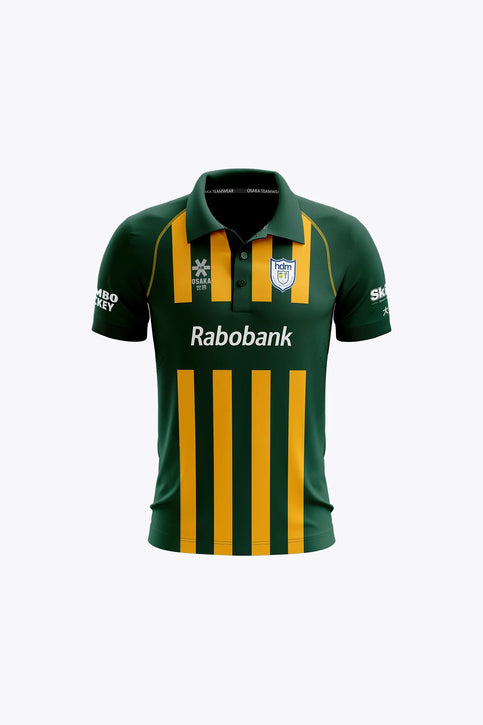 HDM Deshi Polo Jersey - Green / Yellow HDM HDM Deshi Polo Jersey - Green / Yellow - Sports Uniforms Training Range