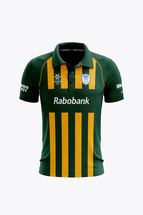 HDM Men Polo Jersey - Green / Yellow HDM Men Polo Jersey - Green / Yellow