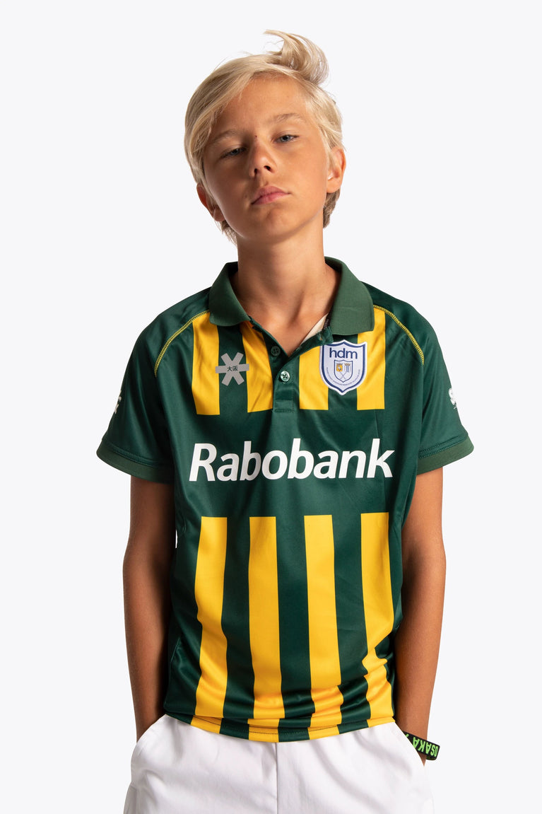 HDM HDM Deshi Polo Jersey - Green / Yellow - Sports Uniforms Training Range