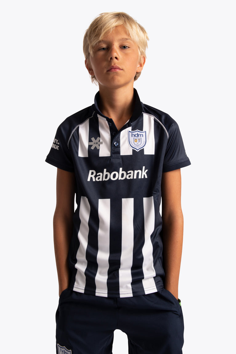 HDM Deshi Polo Jersey - Navy / White