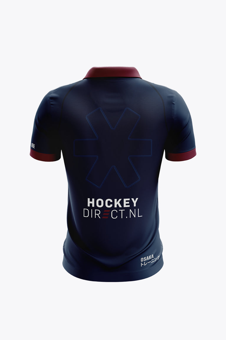 Hermes Women Polo Jersey - Navy/Burgundy