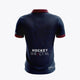 HERMES - NL Hermes Kids Polo Jersey - Navy/Burgundy - Sports Uniforms Training Range