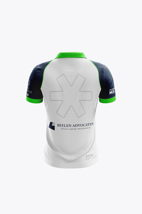 Hoegaarden Kids Polo Jersey - Navy/Green/White HOEGAARDEN Hoegaarden Kids Polo Jersey - Navy/Green/White - Sports Uniforms Training Range