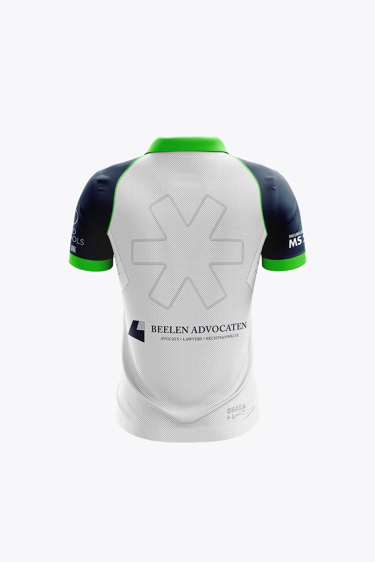 HOEGAARDEN Hoegaarden Kids Polo Jersey - Navy/Green/White - Sports Uniforms Training Range