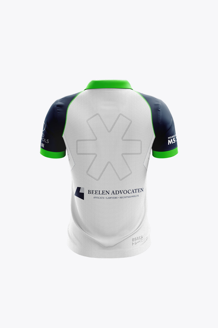 Hoegaarden Kids Polo Jersey - Navy/Green/White