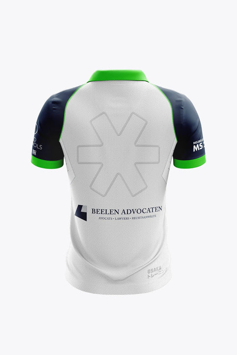 Hoegaarden Women Polo Jersey - Navy/Green/White HOEGAARDEN Hoegaarden Women Polo Jersey - Navy/Green/White - Sports Uniforms Training Range