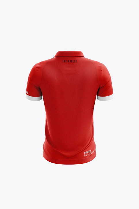 Hurley Deshi Polo Jersey - Red Hurley Hurley Deshi Polo Jersey - Red - Sports Uniforms Training Range