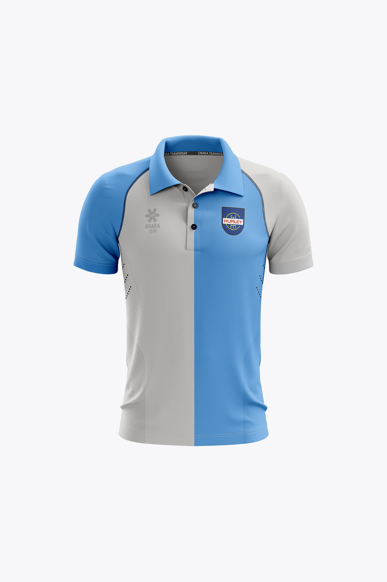 Hurley Deshi Polo Jersey - Sky Blue / Grey