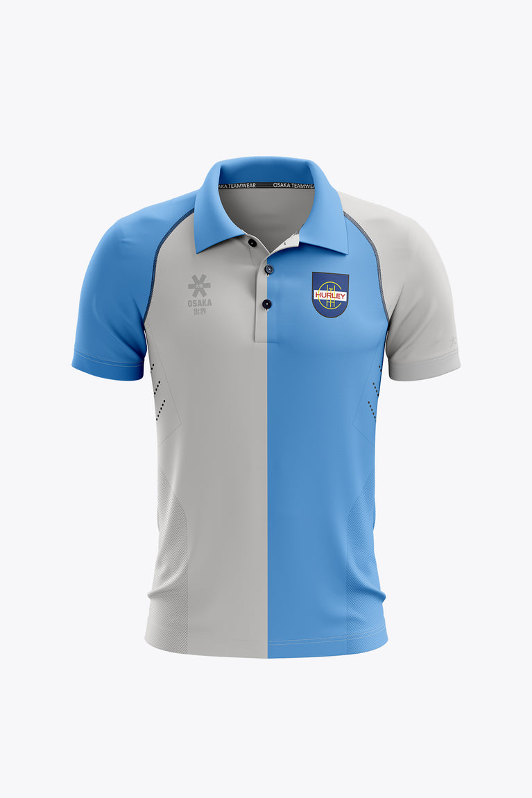 Hurley Men Polo Jersey - Sky Blue / Grey