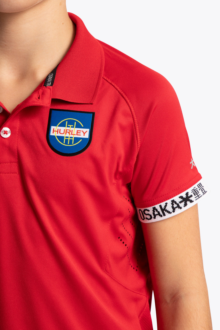 Hurley Deshi Polo Jersey - Red