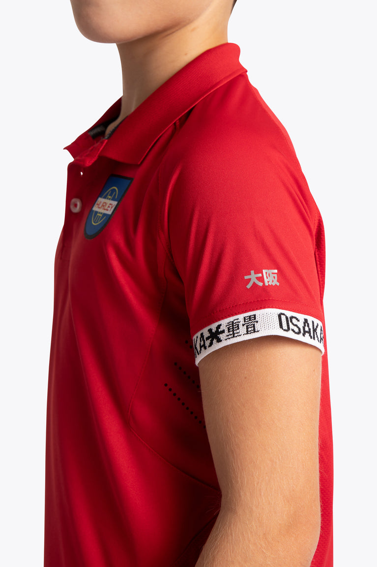 Hurley Deshi Polo Jersey - Red