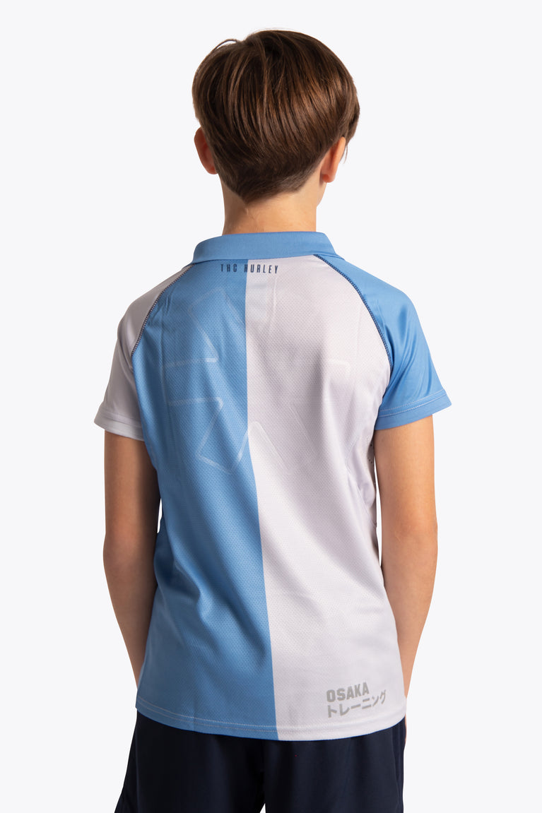 Hurley Deshi Polo Jersey - Sky Blue / Grey