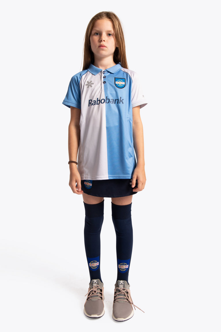 Hurley Deshi Polo Jersey - Sky Blue / Grey