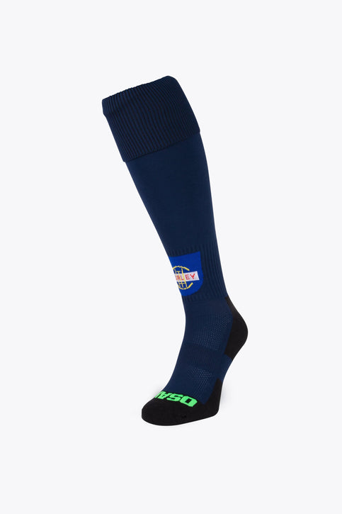 SOX Hurley - Navy SOX Hurley in navy with Osaka logo in green. Front view