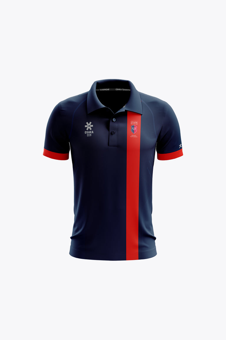 Stade Français Kids Polo Jersey - Navy