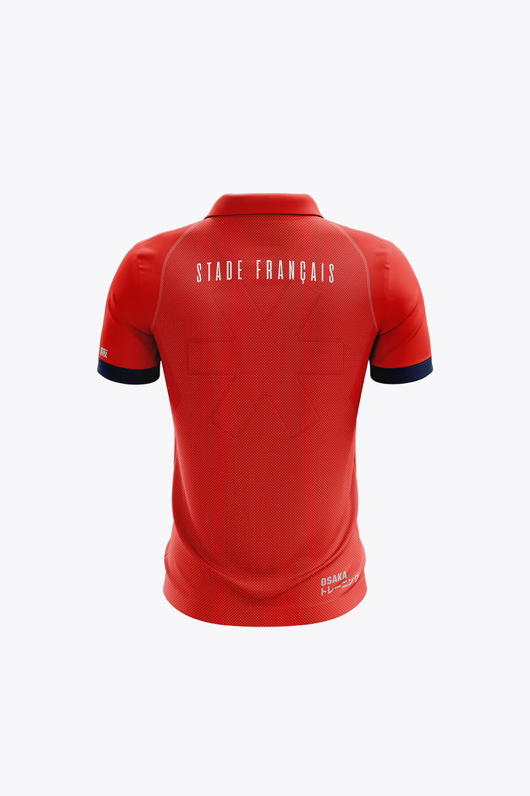 Stade Français Kids Polo Jersey - Red