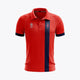 STADE FRANCAIS Stade Français Kids Polo Jersey - Red - Sports Uniforms Training Range