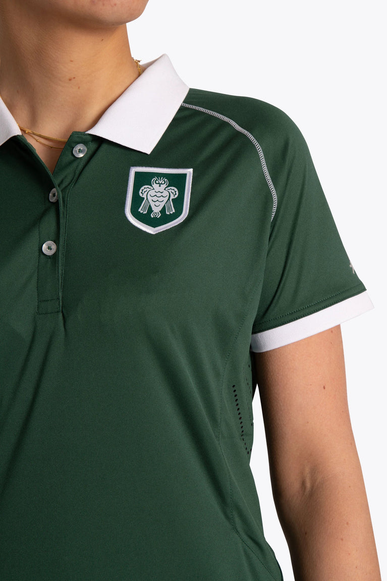 Uhlenhorst Uhlenhorst Women Polo Jersey - Dark Green - Sports Uniforms Training Range