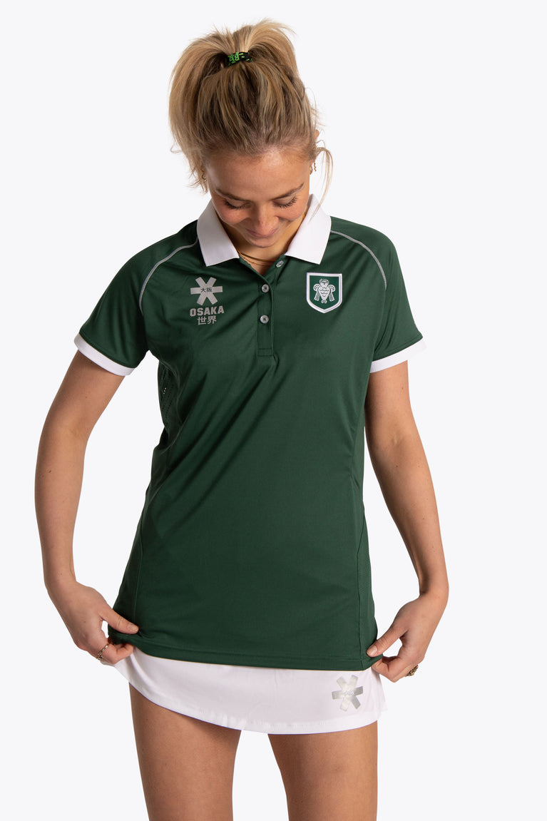 Uhlenhorst Uhlenhorst Women Polo Jersey - Dark Green - Sports Uniforms Training Range