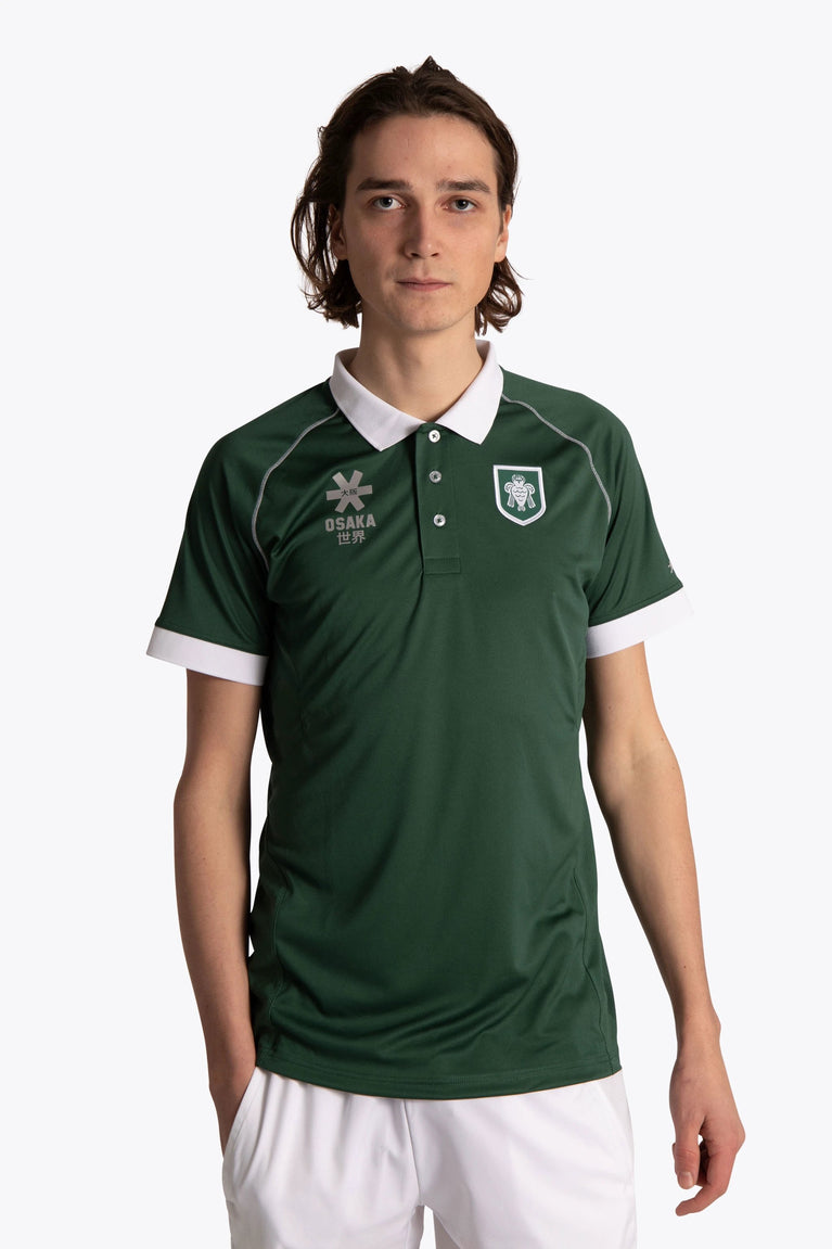 Uhlenhorst Uhlenhorst Men Polo Jersey - Dark Green - Sports Uniforms Training Range