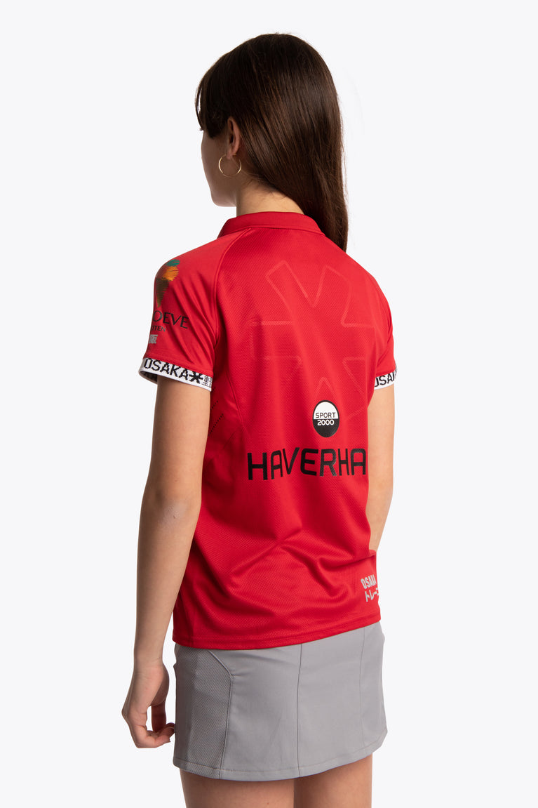 Xenios Xenios Deshi Polo Jersey - Red - Sports Uniforms Training Range