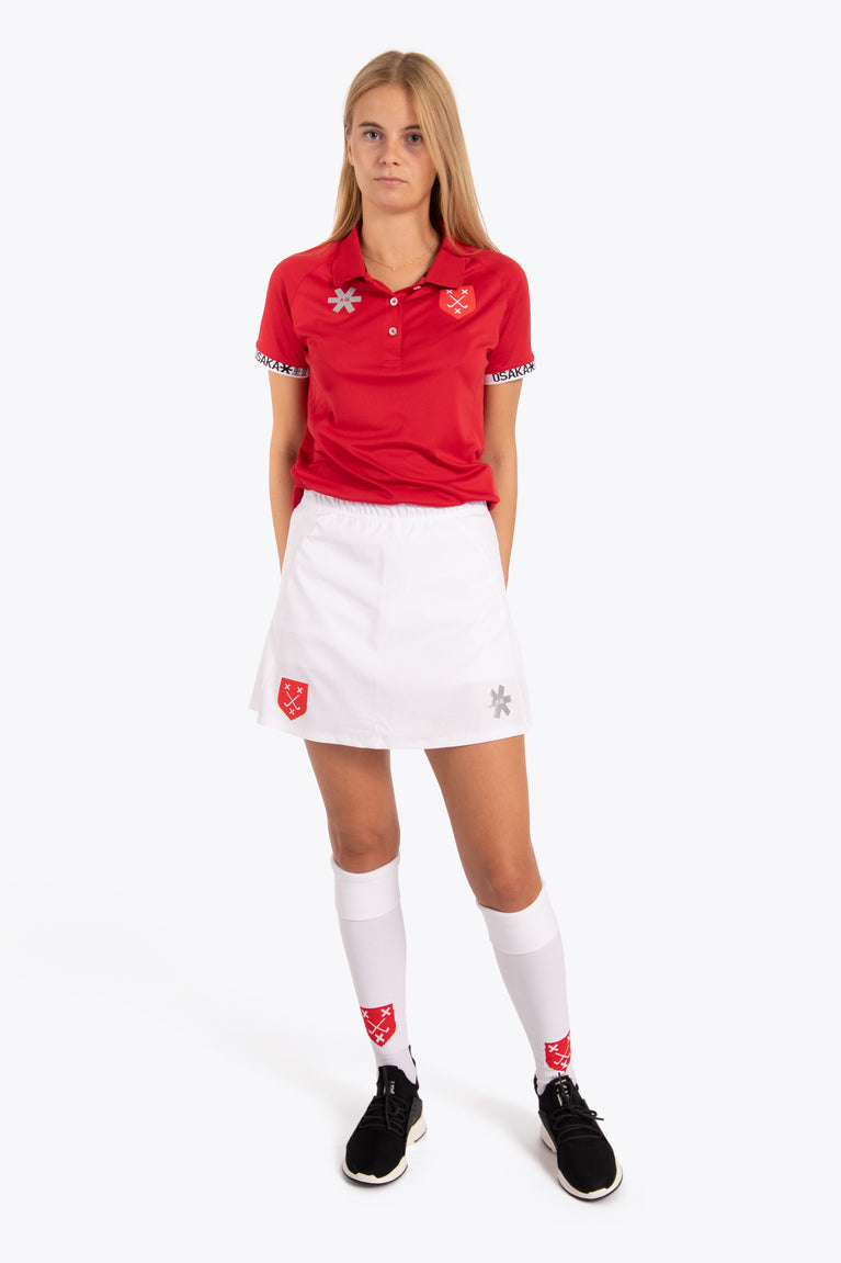 BH&BC Breda BH&BC Breda Women Polo Jersey - Red - Sports Uniforms Training Range