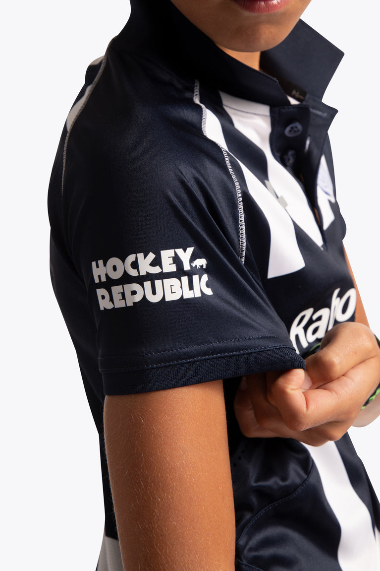 HDM Deshi Polo Jersey - Navy / White
