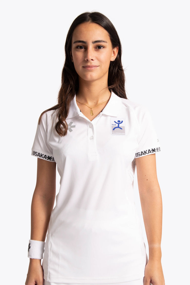 HOD Valkenswaard HOD Women Polo Jersey - White - Sports Uniforms Training Range