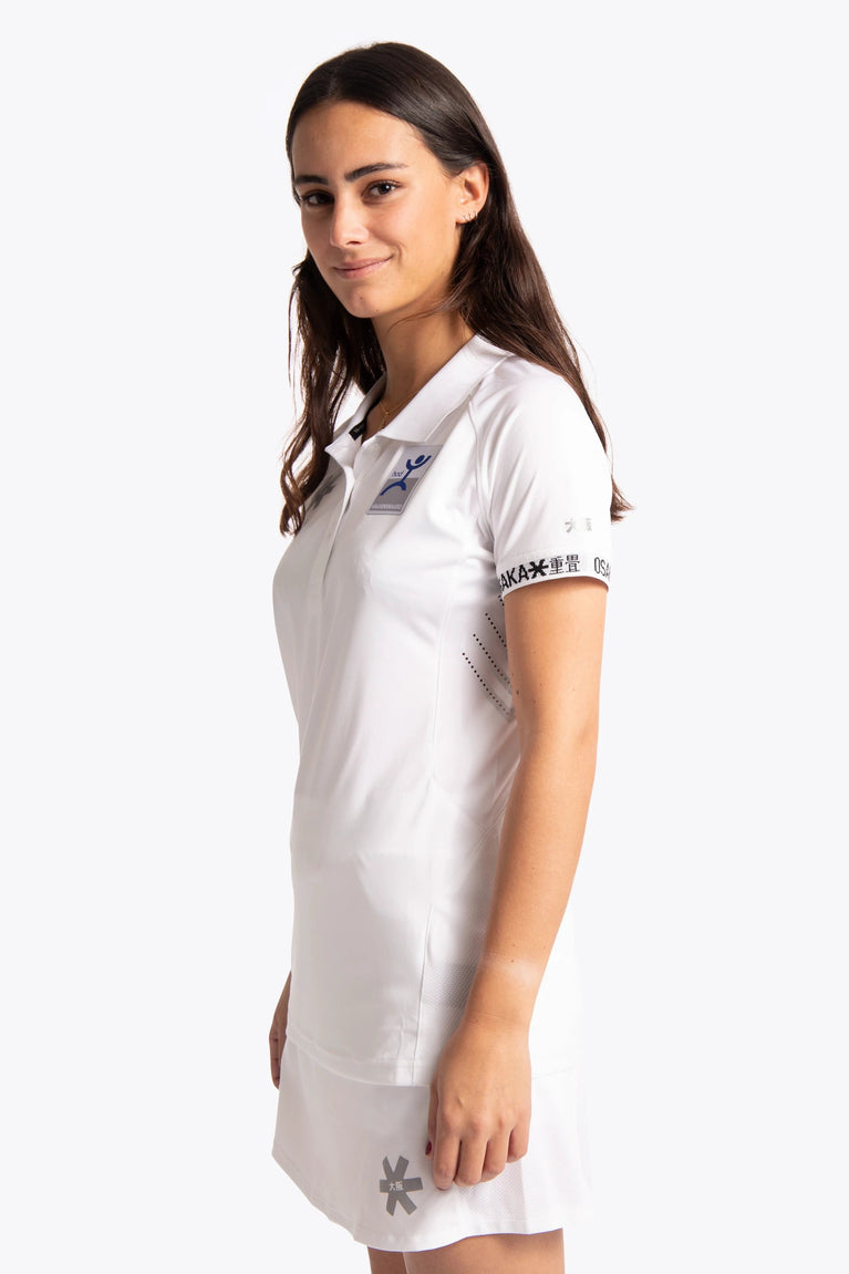 HOD Valkenswaard HOD Women Polo Jersey - White - Sports Uniforms Training Range
