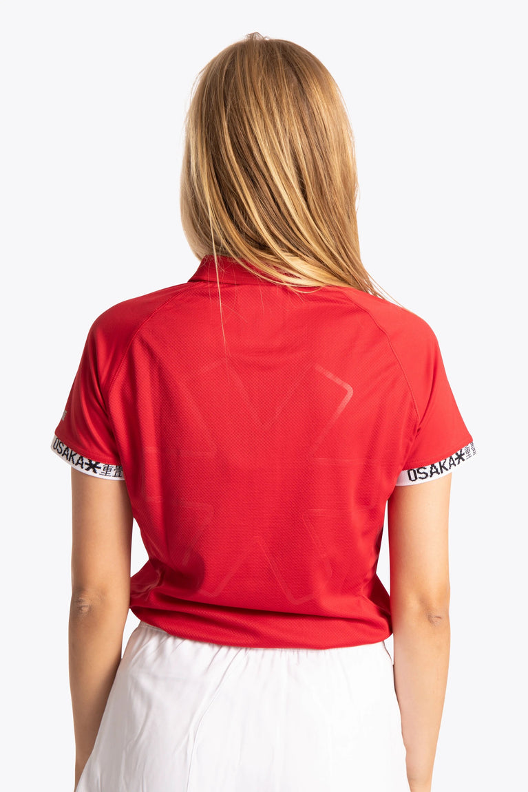 Hurley Hurley Women Polo Jersey - Red - Sports Uniforms Training Range