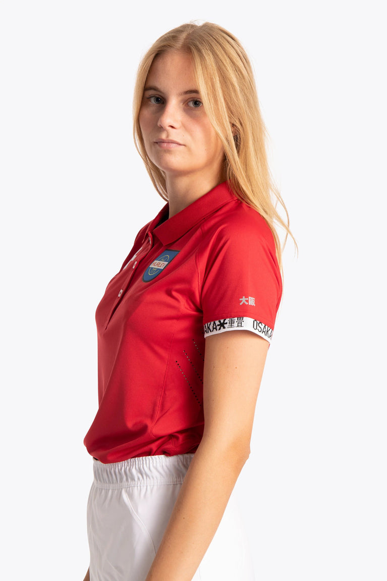 Hurley Hurley Women Polo Jersey - Red - Sports Uniforms Training Range