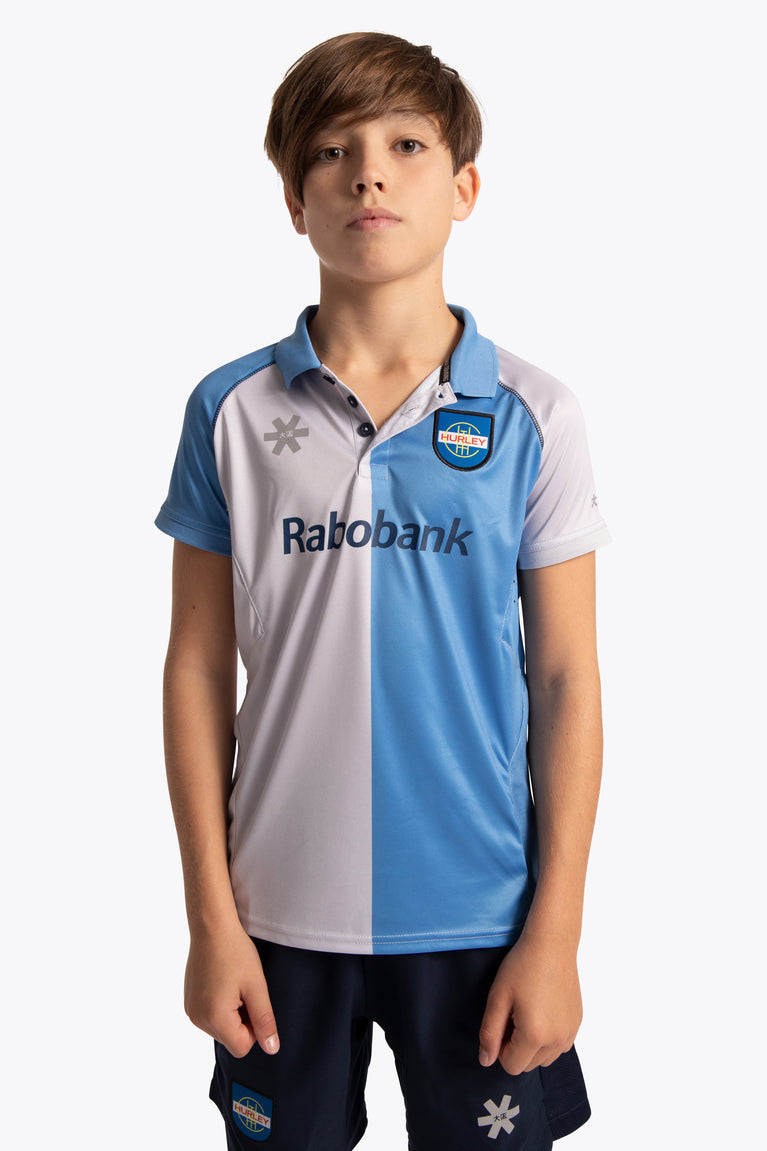 Hurley Deshi Polo Jersey - Sky Blue / Grey