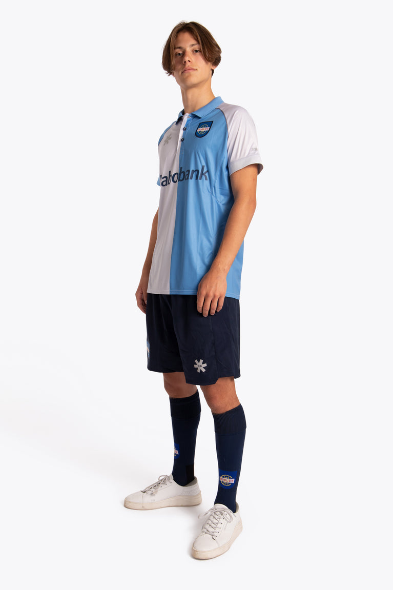 Hurley Men Polo Jersey - Sky Blue / Grey