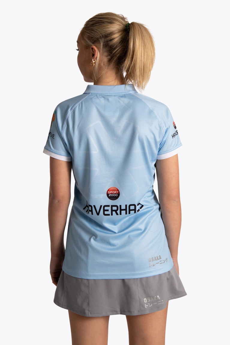 Xenios Xenios Women Polo Jersey - Light Blue / Grey - Sports Uniforms Training Range