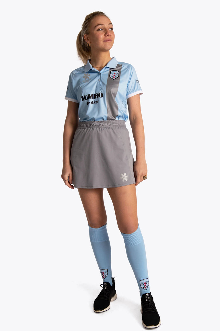 Xenios Xenios Women Polo Jersey - Light Blue / Grey - Sports Uniforms Training Range