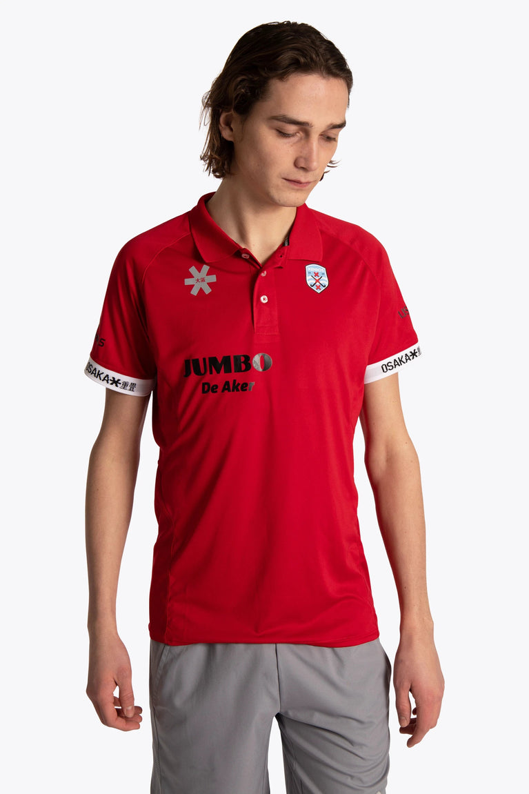 Xenios Xenios Men Polo Jersey - Red - Sports Uniforms Training Range