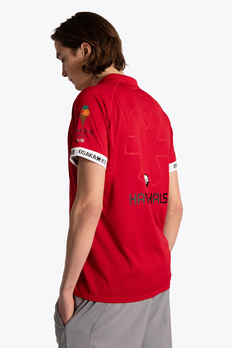 Xenios Xenios Men Polo Jersey - Red - Sports Uniforms Training Range