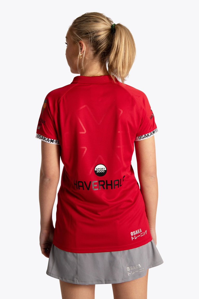 Xenios Xenios Women Polo Jersey - Red - Sports Uniforms Training Range