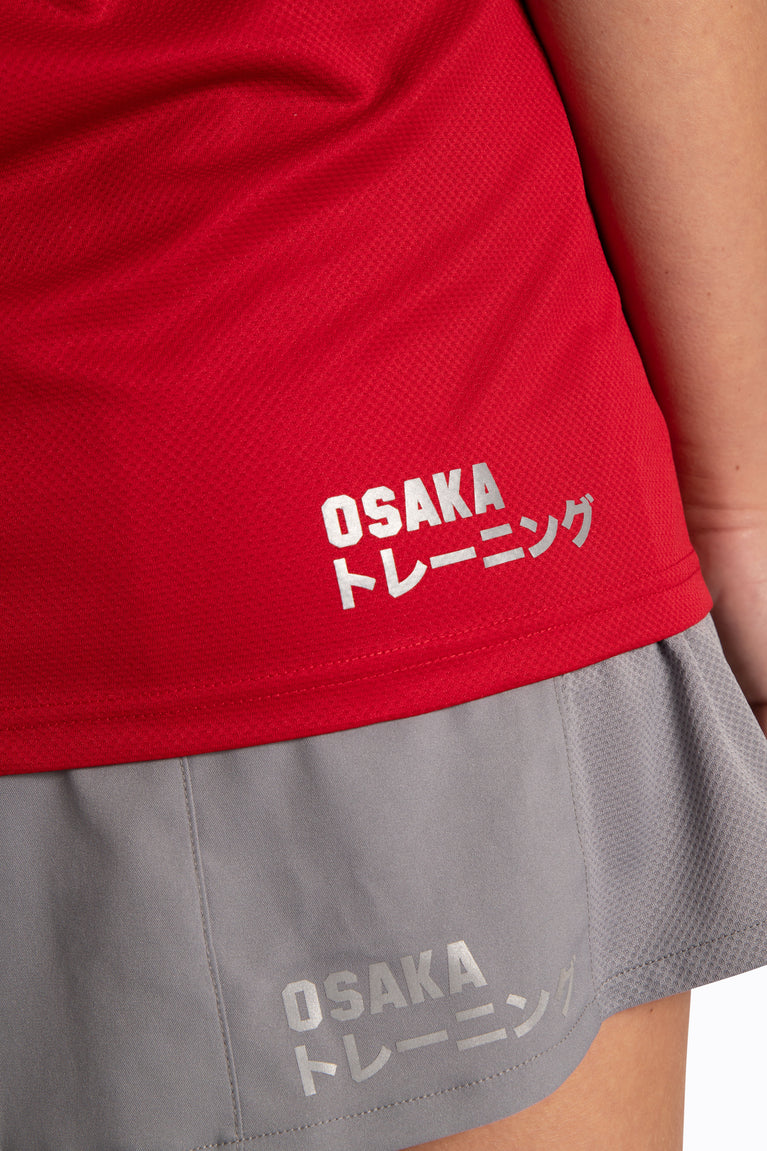 Xenios Women Polo Jersey - Red