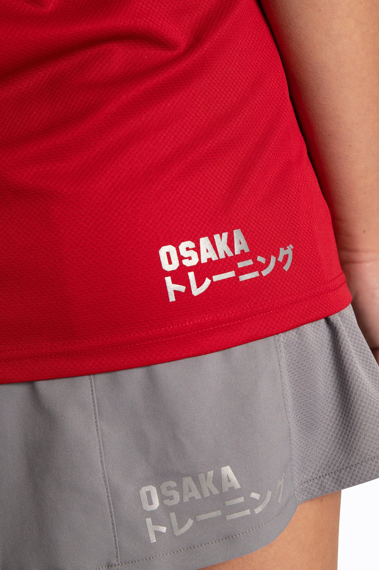 Xenios Xenios Women Polo Jersey - Red - Sports Uniforms Training Range