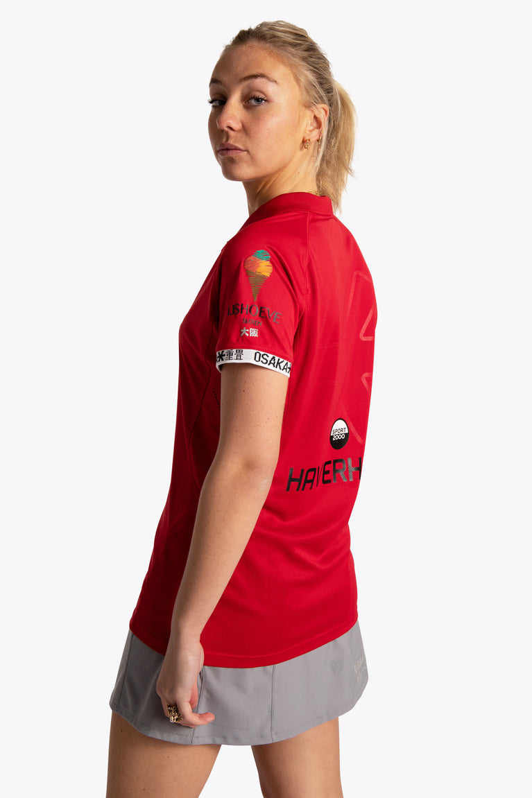 Xenios Women Polo Jersey - Red