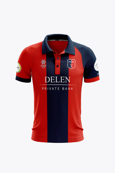 KHC Brugge Women Polo Jersey - Red/Navy